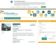 Tablet Screenshot of intribunale.net